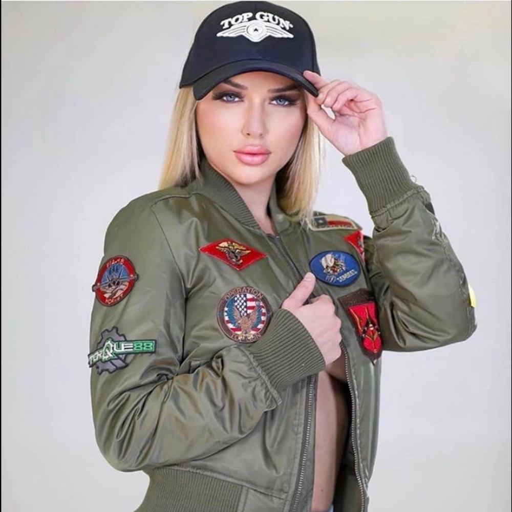 MissTg aviator bomber TGJ1573p